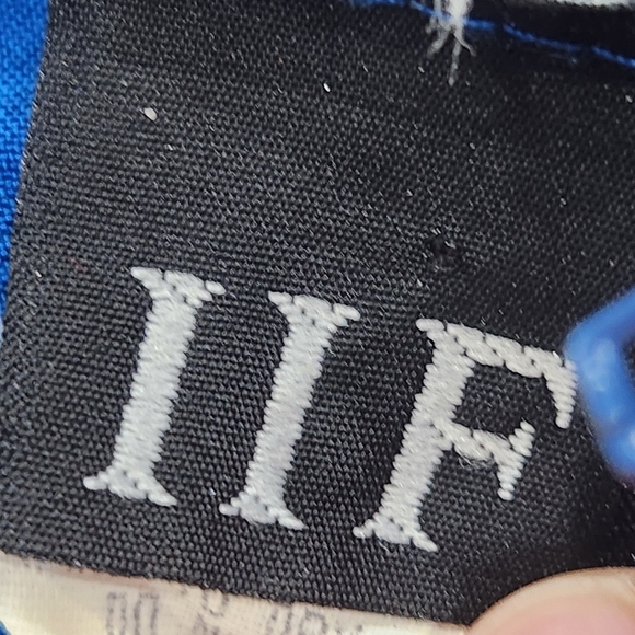 Vintage Embelished Corsett, Royal Blue/Silver, Womens Medium - Picture 7 of 8